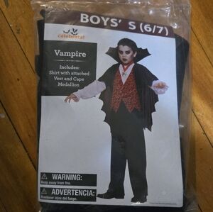 NWT Children's Vampire Halloween Costume
